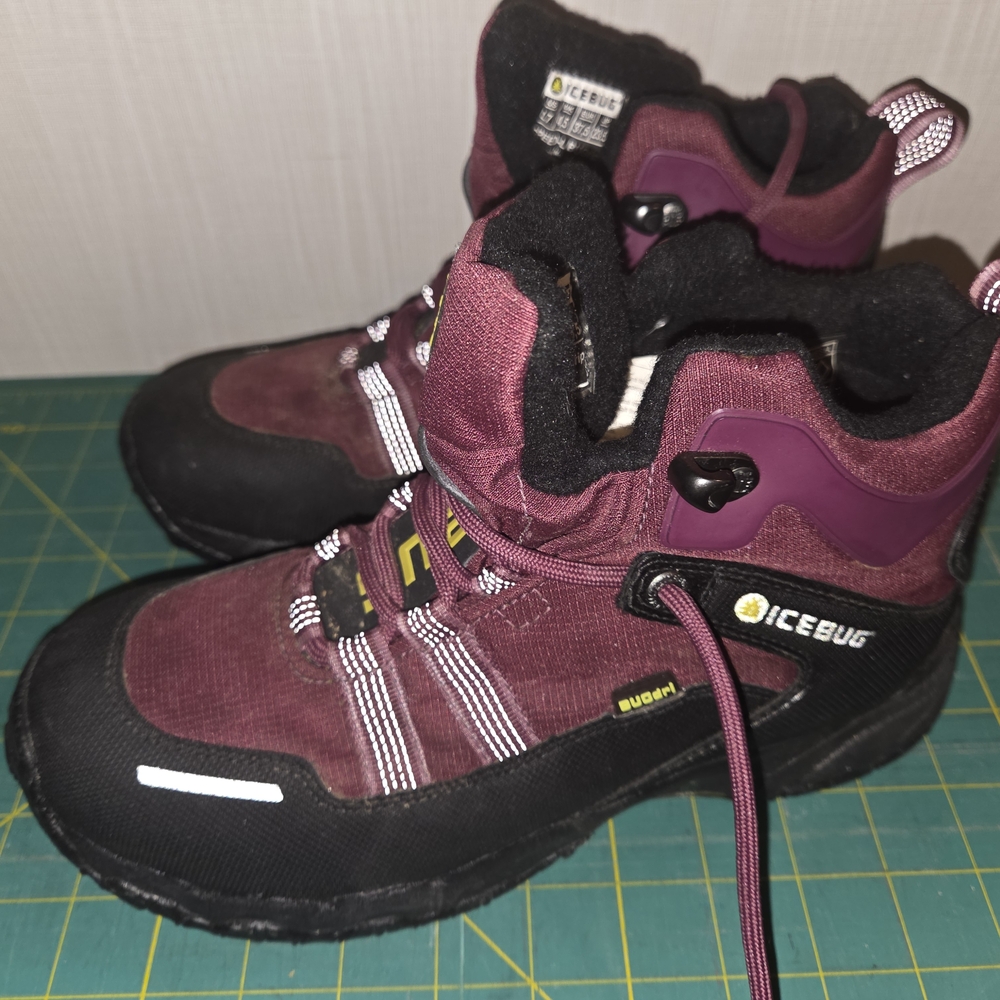 Icebug Women's Winter Boots - Black and Purple